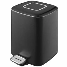 Ведро квадратное Boheme Q Black, 10948-B