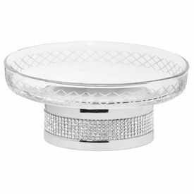 Настольная мыльница Boheme Royale Cristal Chrome, 10930-CR