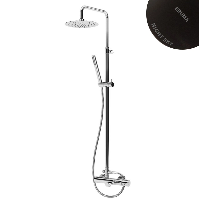 Душевая система Bruma Leaf 167 283 1NS Night Sky, 1672831NS