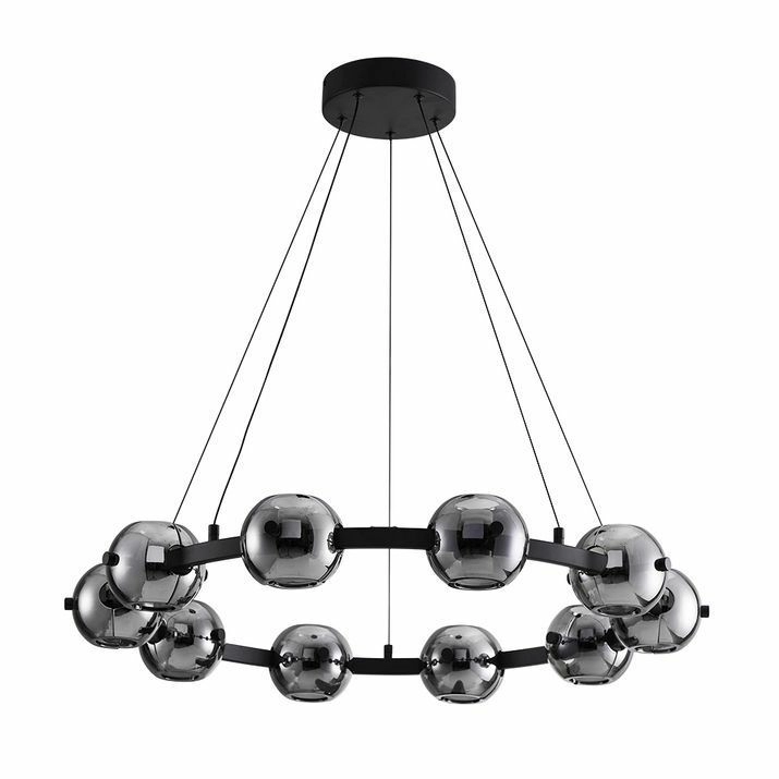 Подвесная люстра Arte Lamp Markab, A2471LM-20BK