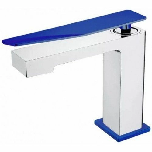 Смеситель для умывальника Boheme Q2 Chrome/Ultramarine, 141-CRUW.2