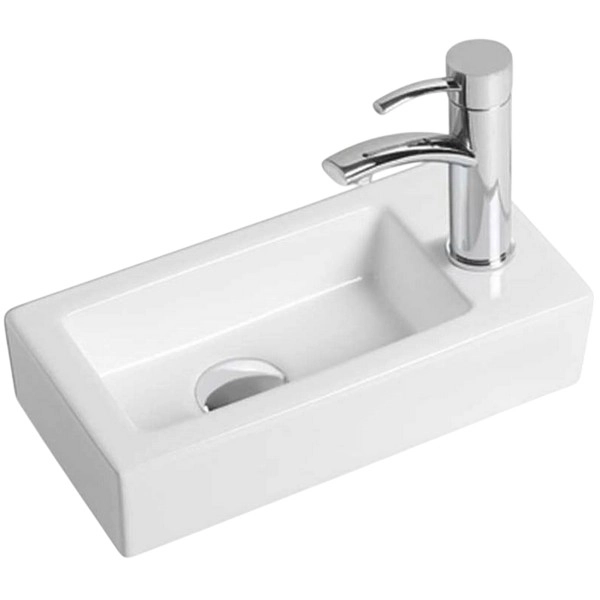 Раковина керамическая Vincea 37x18, VBS-133R