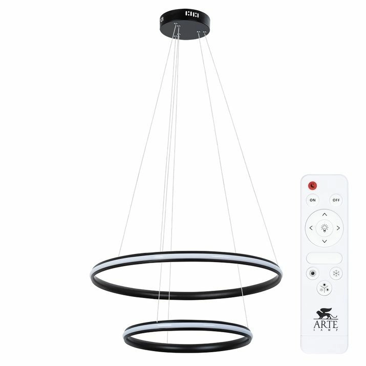 Подвесная люстра Arte Lamp Meridiana, A2198SP-2BK