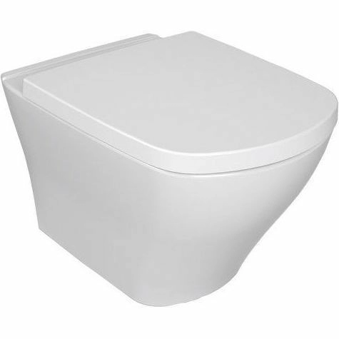 Унитаз подвесной Ravak Classic Rimoff c пневмокрышкой, X01671 + X01672