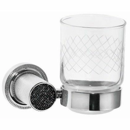 Стакан настенный Boheme Royale Cristal Chrome, 10924-CR-B