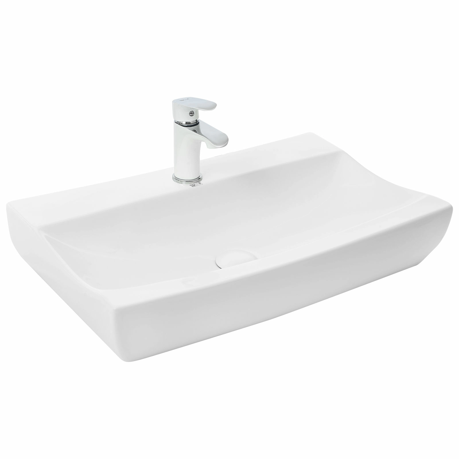 Раковина накладная WeltWasser 63x39.5, WW ELBACH 2060