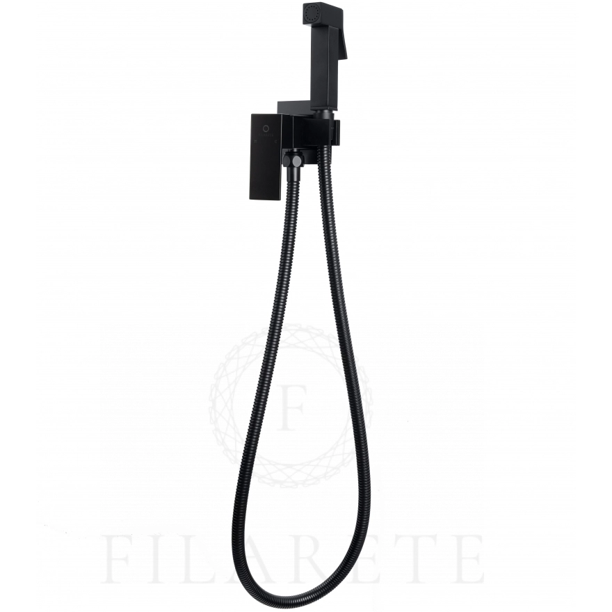 Смеситель встраиваемый с гигиеническим душем Filarete Fing FL101BL