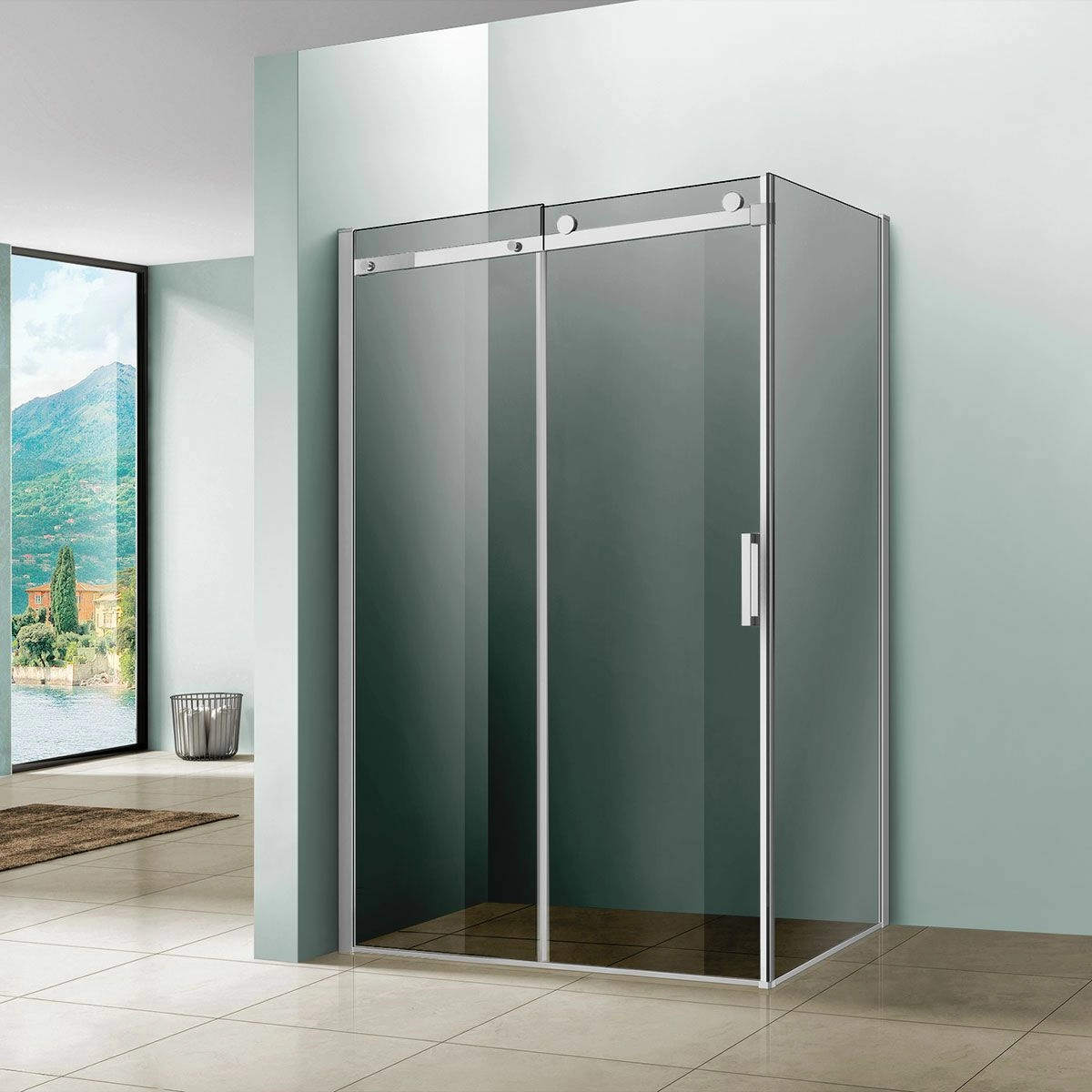 Душевой уголок Vincea Como 120x90, VSR-1C9012CG