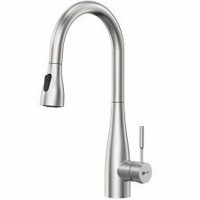 Смеситель для кухни с выдвижным и поворотным изливом Lemark Expert, LM5084S