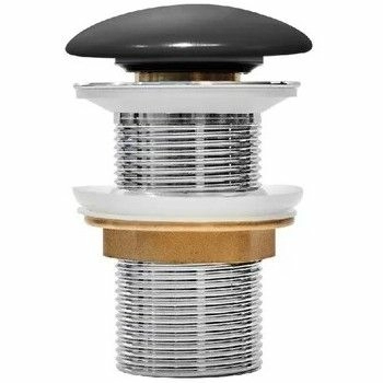 Выпуск для умывальника черный матовый Iddis Optima Home, OPHBM00i88