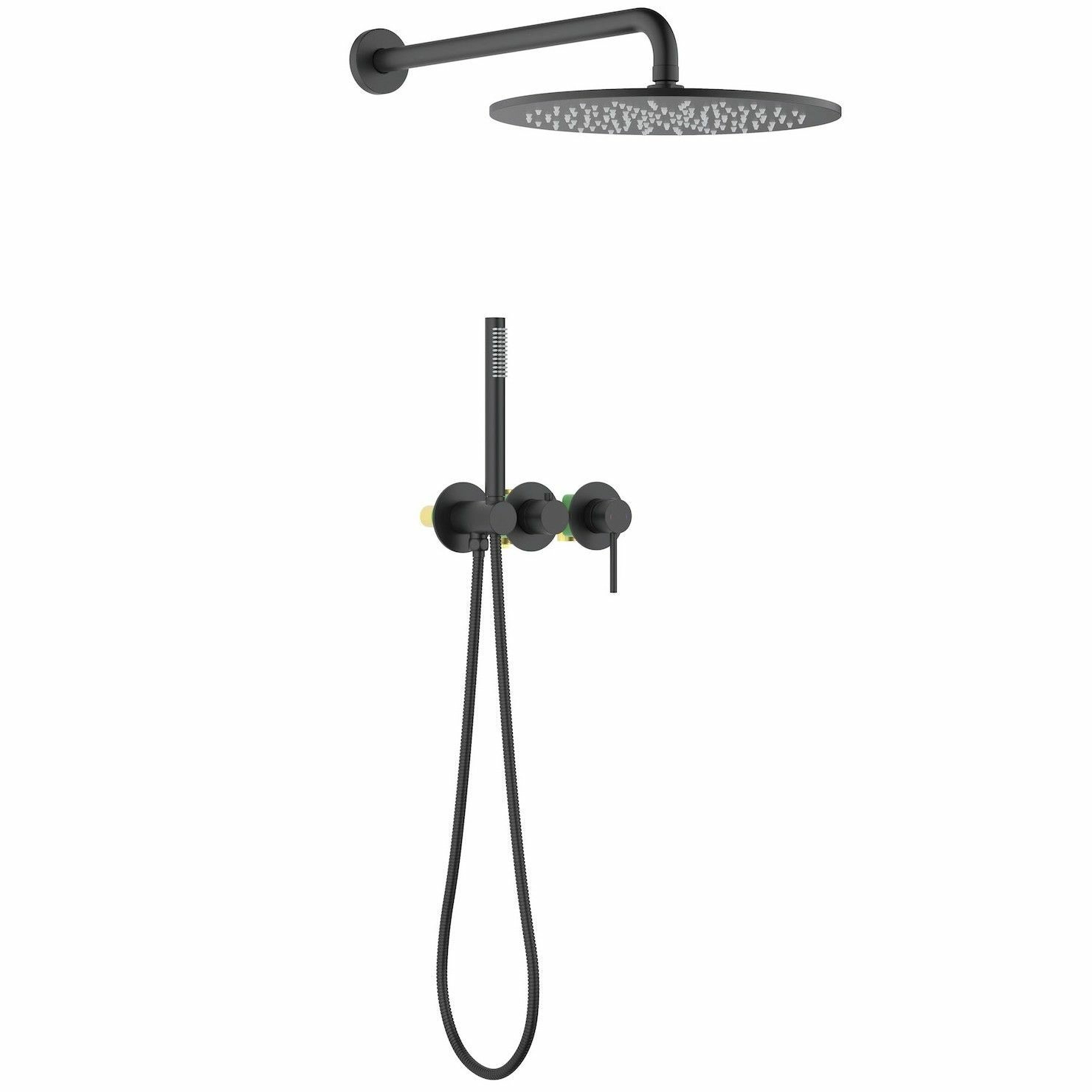 Душевая система Timo Saona Black, SX-2349/03SM