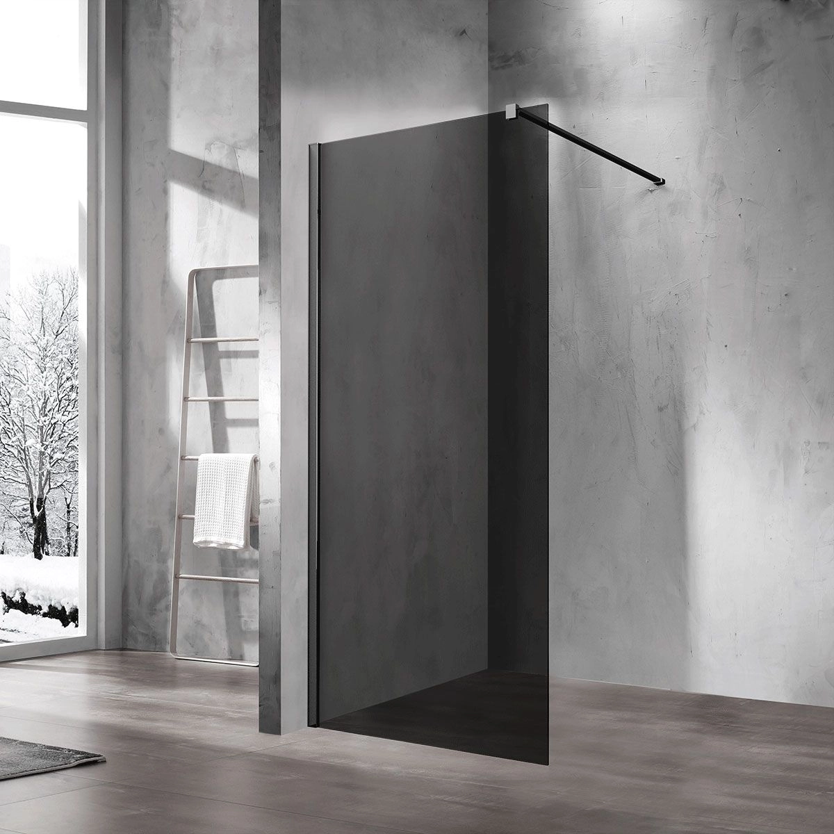 Душевая перегородка Vincea Walk-In VSW-1H-CGB