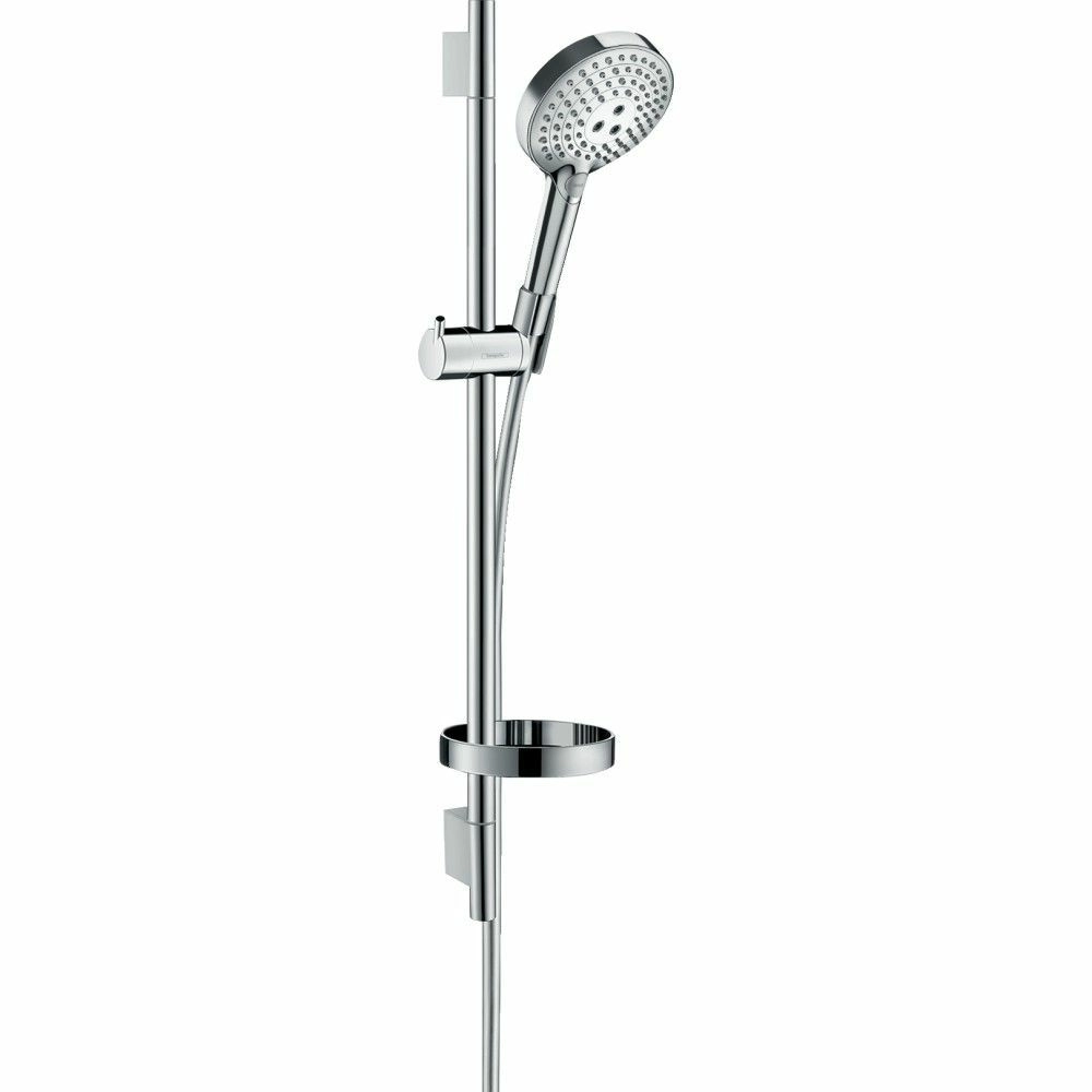 Душевой гарнитур Hansgrohe Raindance Select S 120 3jet PowderRain со штангой 65 см и мыльницей, 27654000