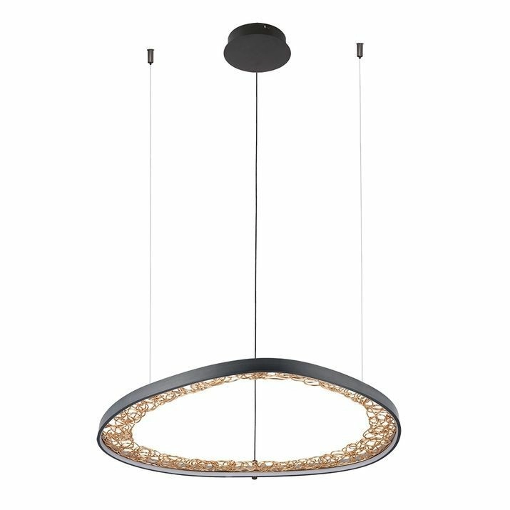 Подвесная люстра Arte Lamp Cinta, A1847SP-46BK