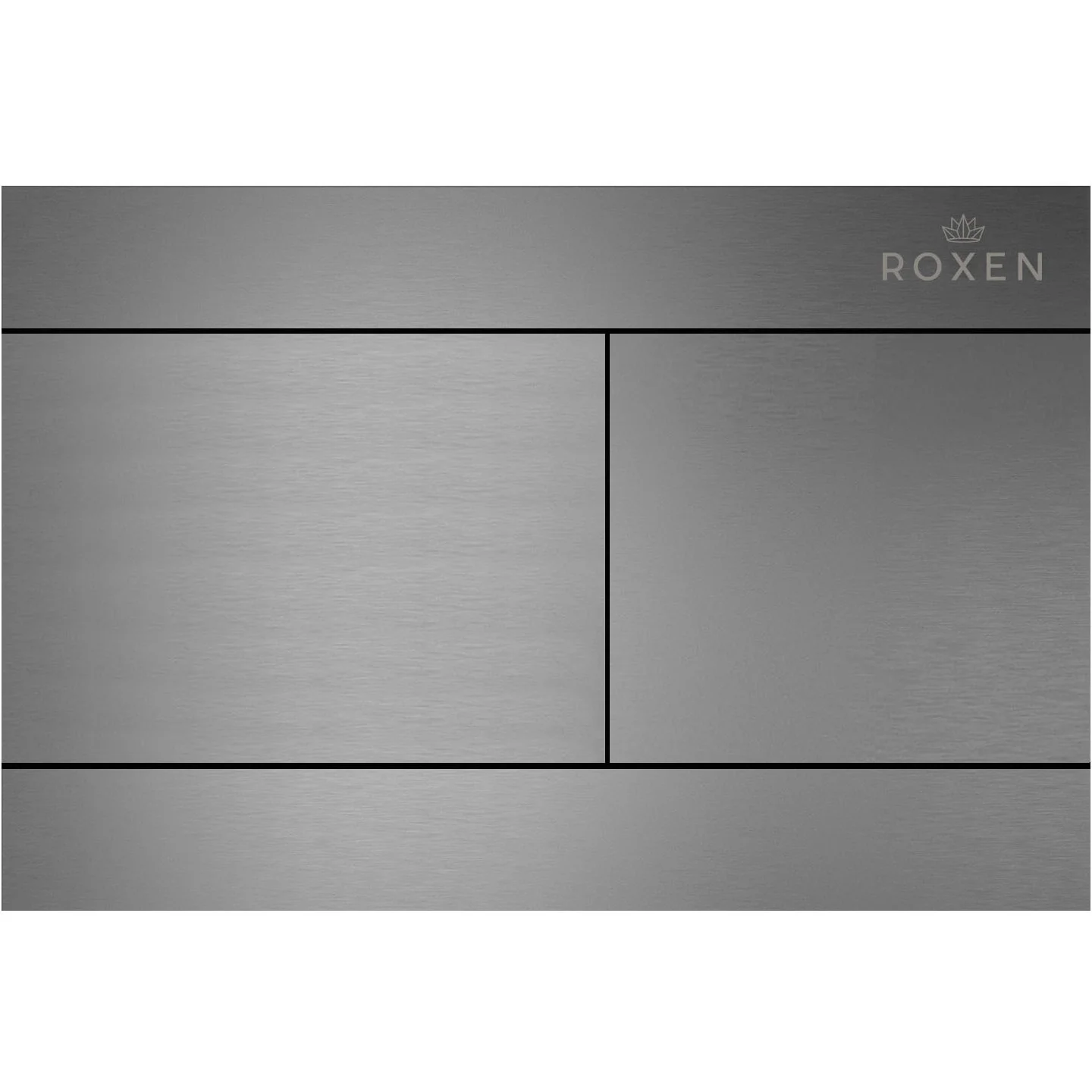Кнопка для инсталляции Roxen Velar оружейная сталь, 420300GM