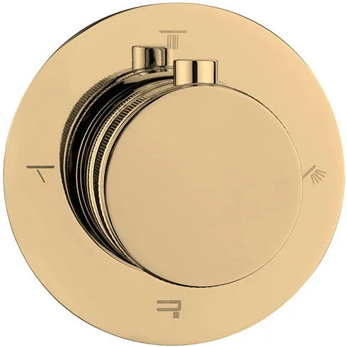 Дивертор встраиваемый 4 режима Boheme Uno Gold, 624/4-G