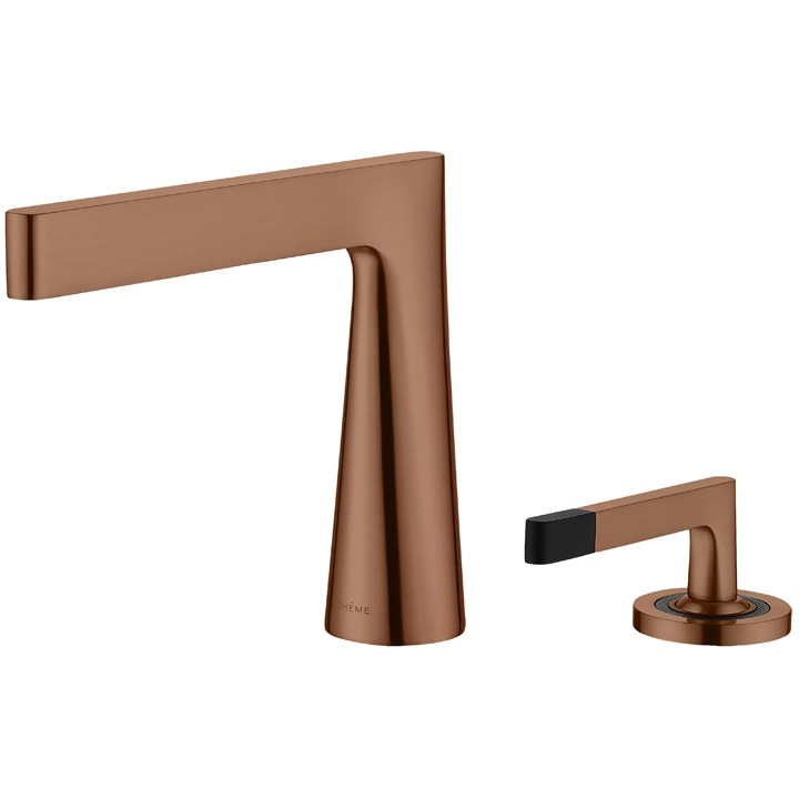 Смеситель на 2 отверстия Boheme Duo Bronze Brushed, 161-BRB