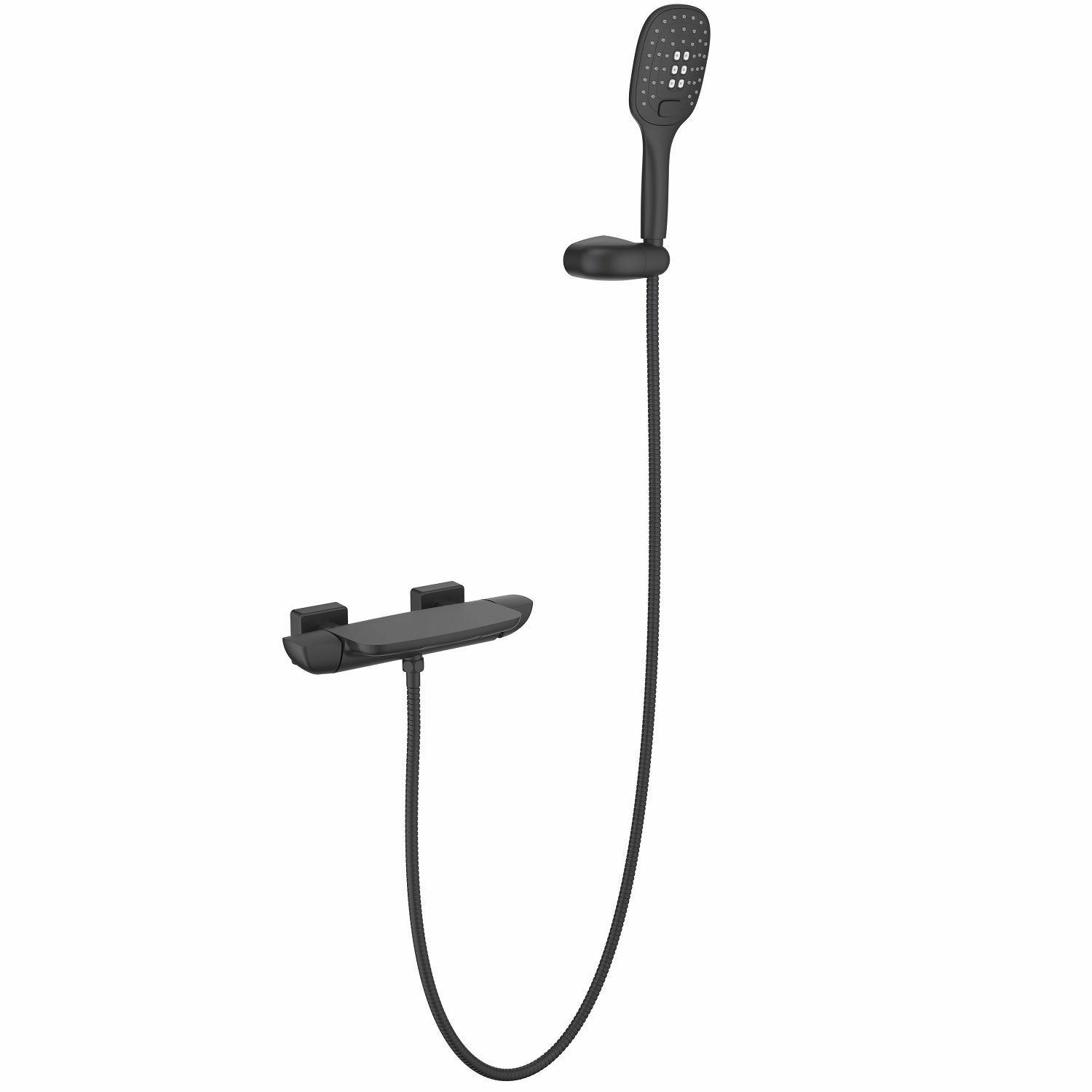 Смеситель для ванны с душем Timo Helmi Black, 4024/03Y