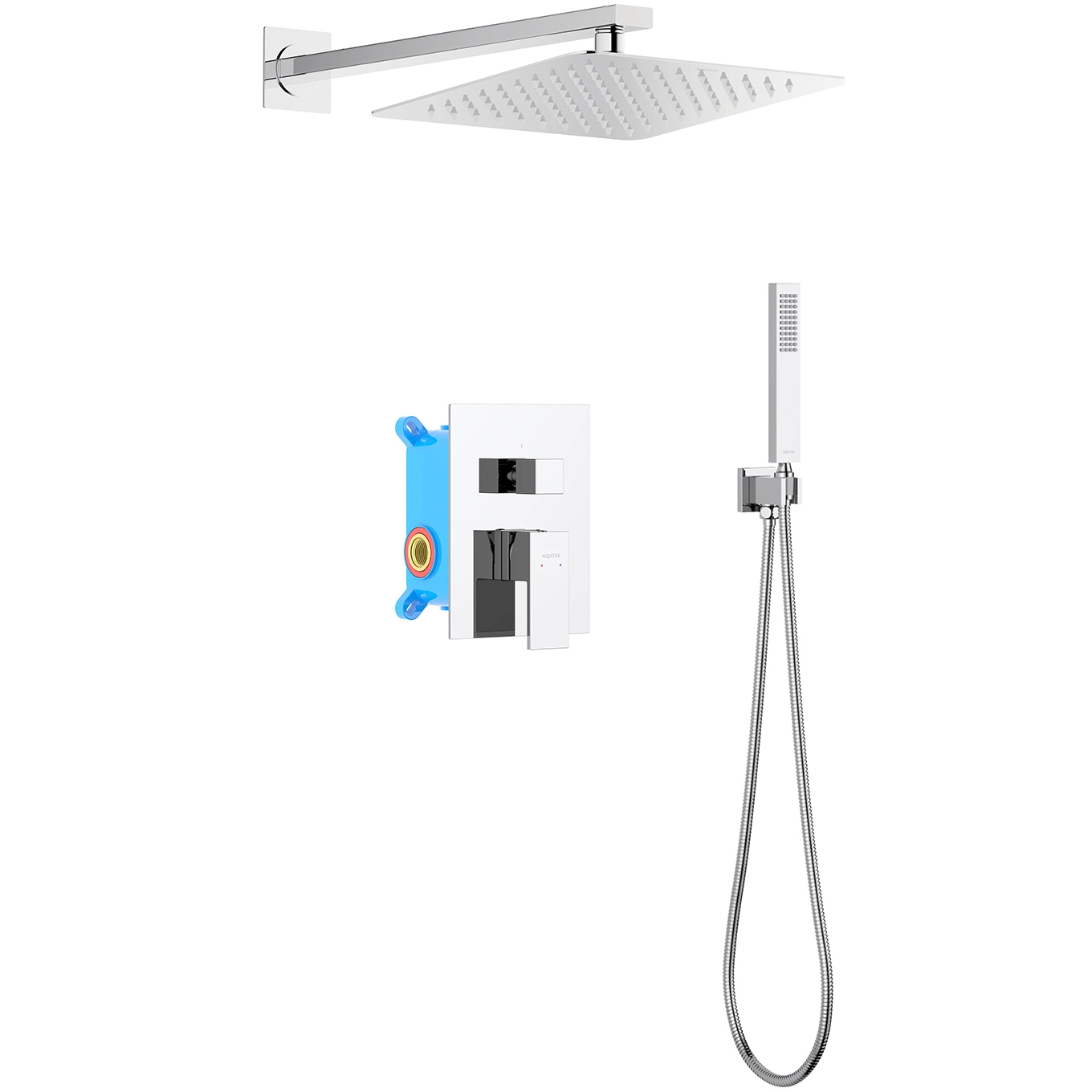 Душевая система Aquatek Либра 3 в 1, AQ1672CR