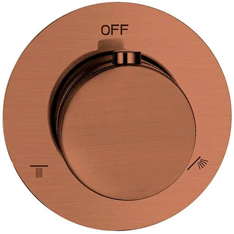 Дивертор встраиваемый 2 режима Boheme Uno Bronze Brushed, 624/2-BRB