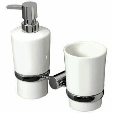 Держатель стакана и дозатора WasserKRAFT Donau, K-28289
