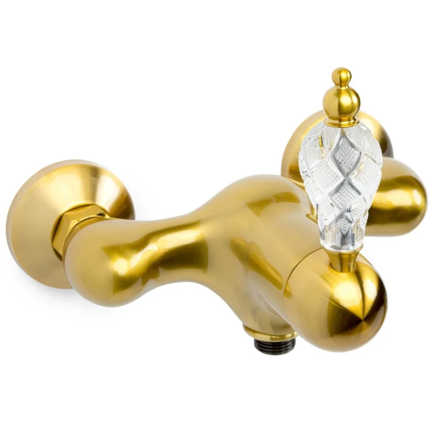 Смеситель для душа Boheme Crystal Bronze, 304