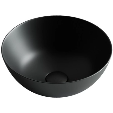 Умывальник чаша накладная круглая CeramicaNova Element 35.8x35.8, CN6004