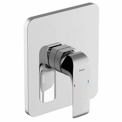 Смеситель настенный без переключателя Ravak Flat FL 066.00, X070124