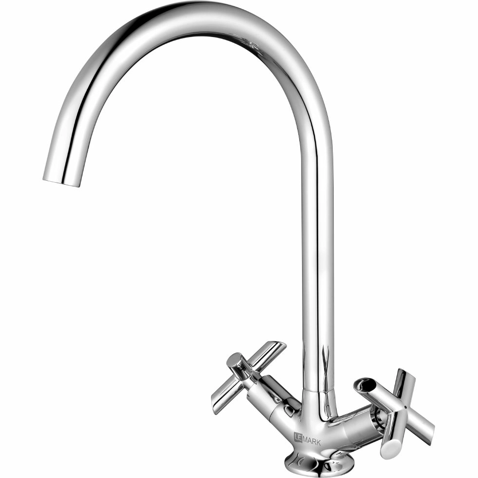 Смеситель для кухни с высоким поворотным изливом Lemark Practica, LM7504C