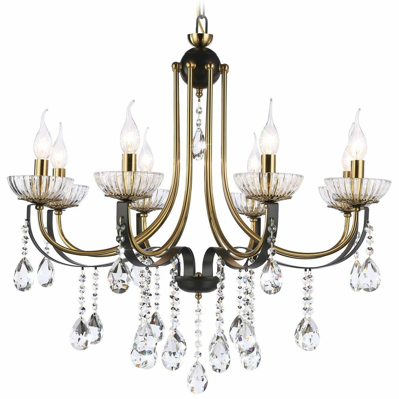 Подвесная люстра с хрусталем Ambrella Traditional Classic, TR4953