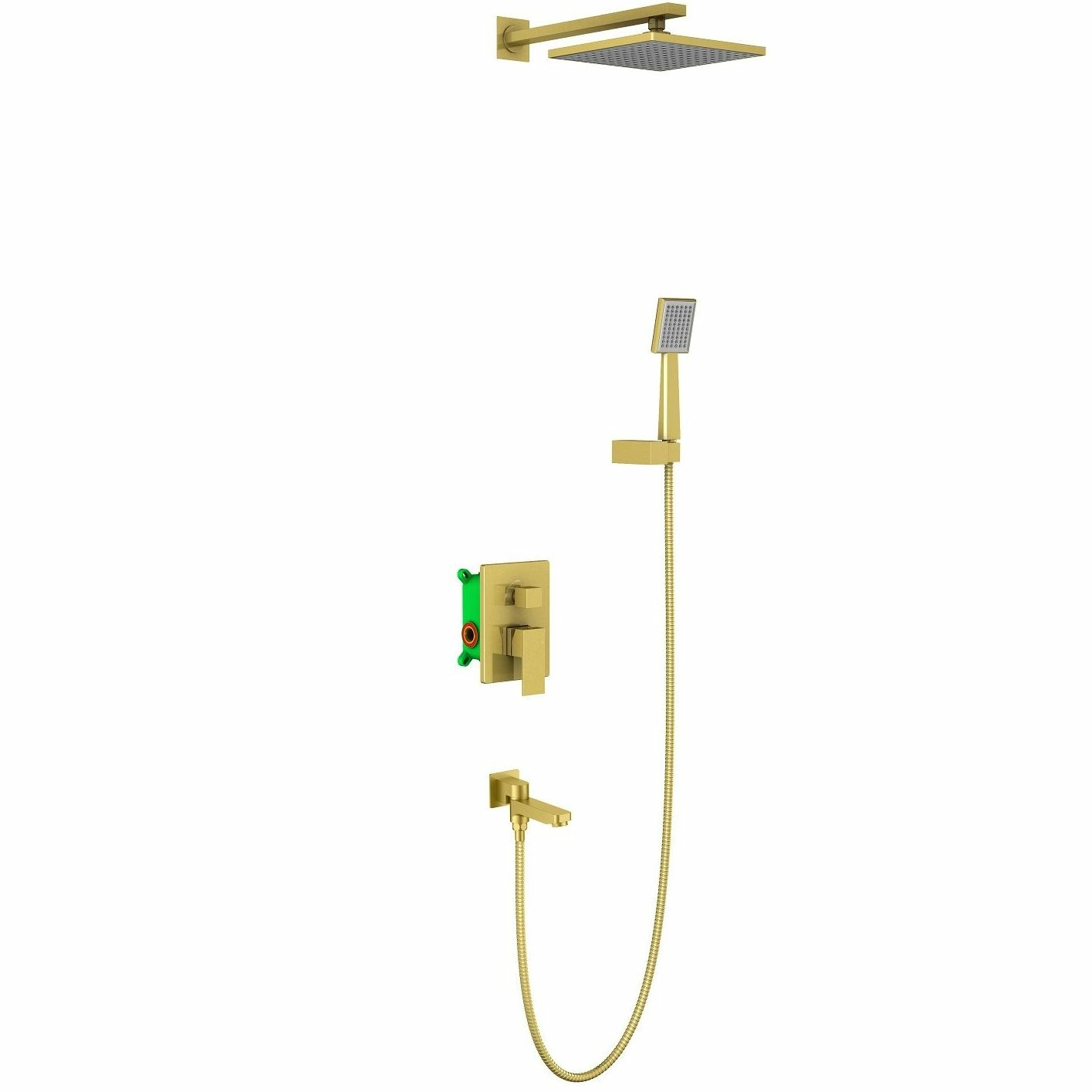 Душевая система Timo Selene Brushed Gold, SX-3069/17SM