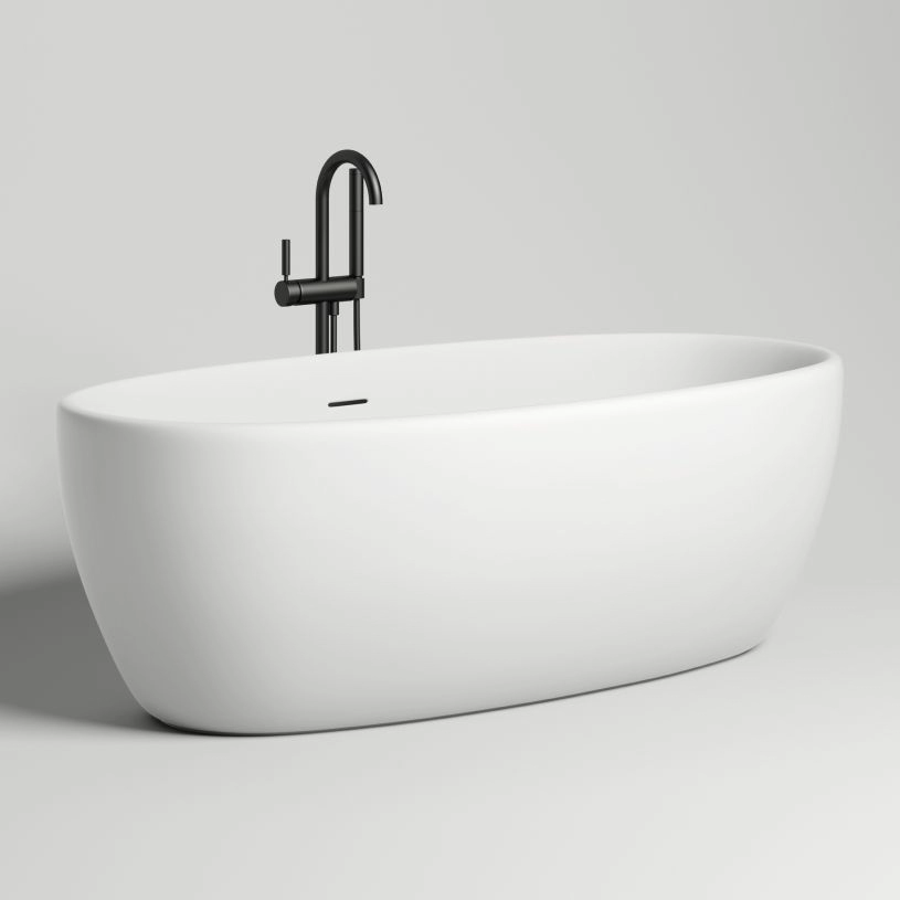  Ванна отдельностоящая Salini Luce 170x85 (S-Stone, матовый), 100121M