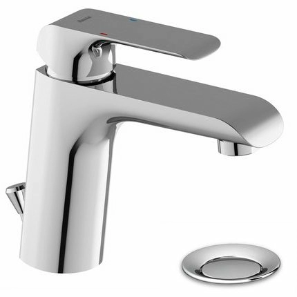 Смеситель для умывальника с донным клапаном Ravak Flat FL 013.00, X070117