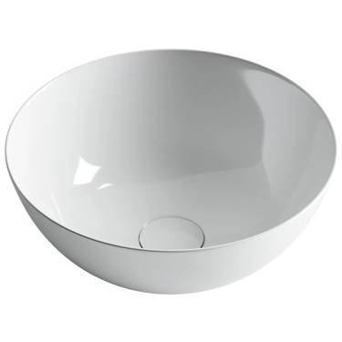 Умывальник чаша накладная круглая CeramicaNova Element 35.8x35.8, CN6002