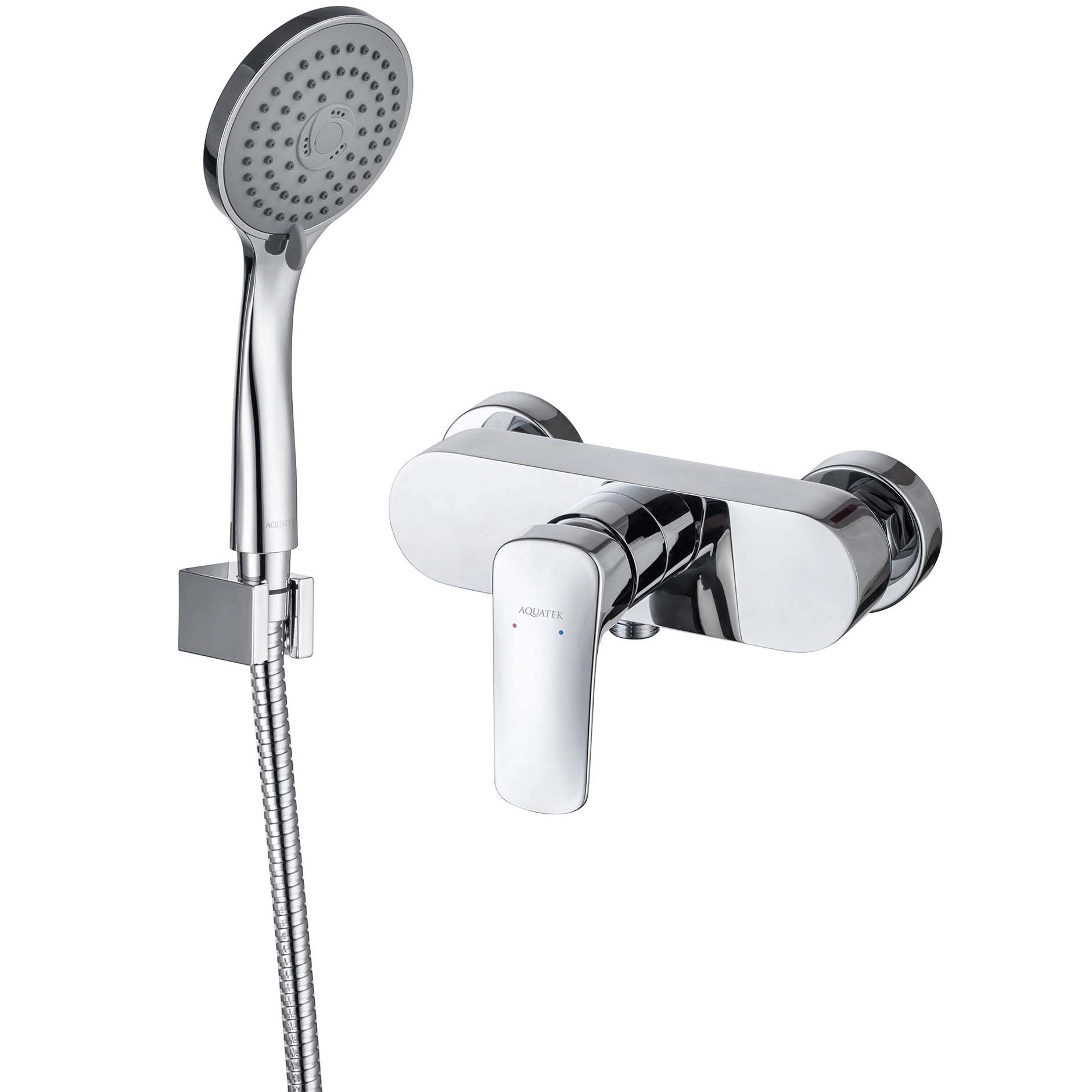 Комплект для душа Aquatek Вега 2 в 1, AQ1034CR