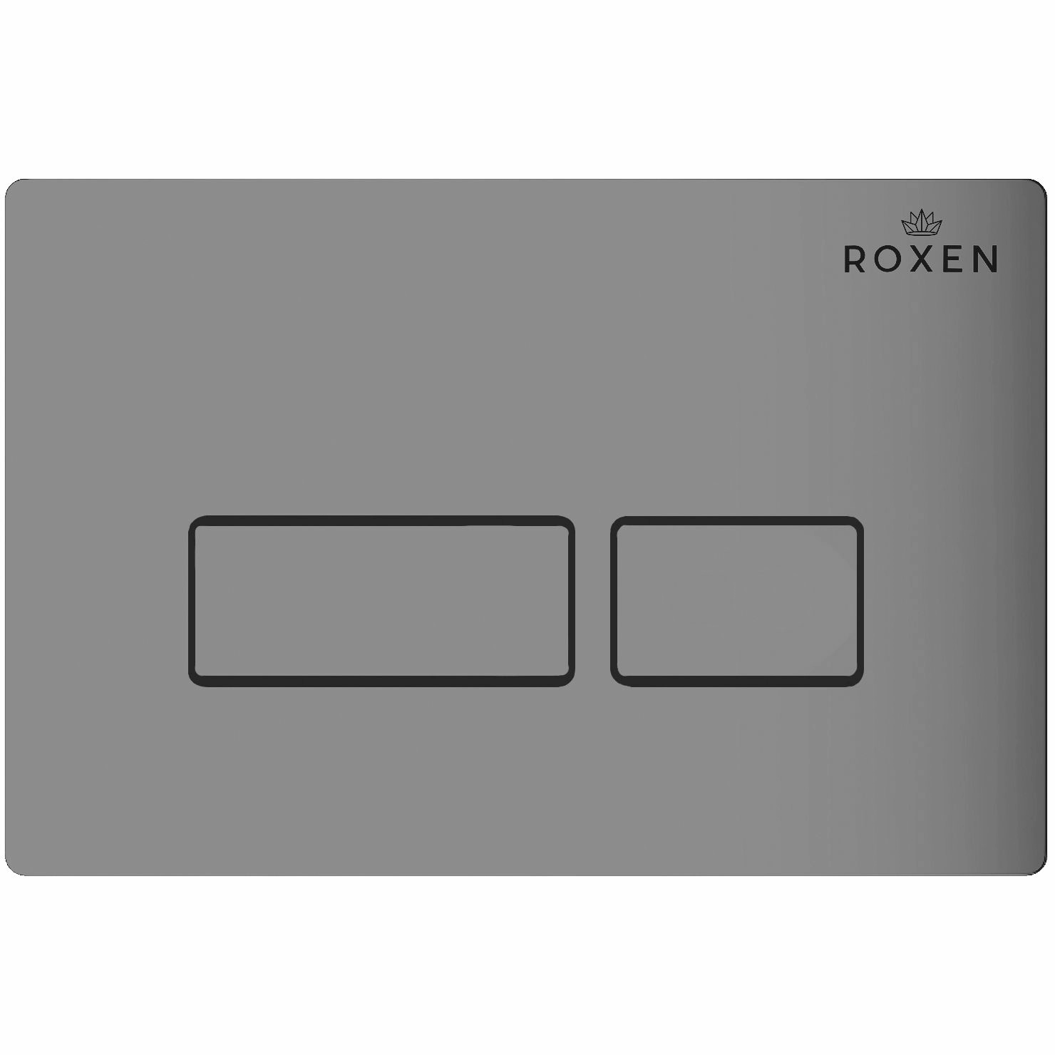 Кнопка для инсталляции Roxen Caspia хром матовый, 410280M