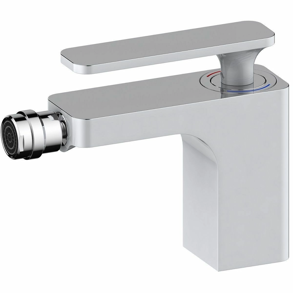 Смеситель для биде Timo Torne Chrome/White, 4362/00-16F