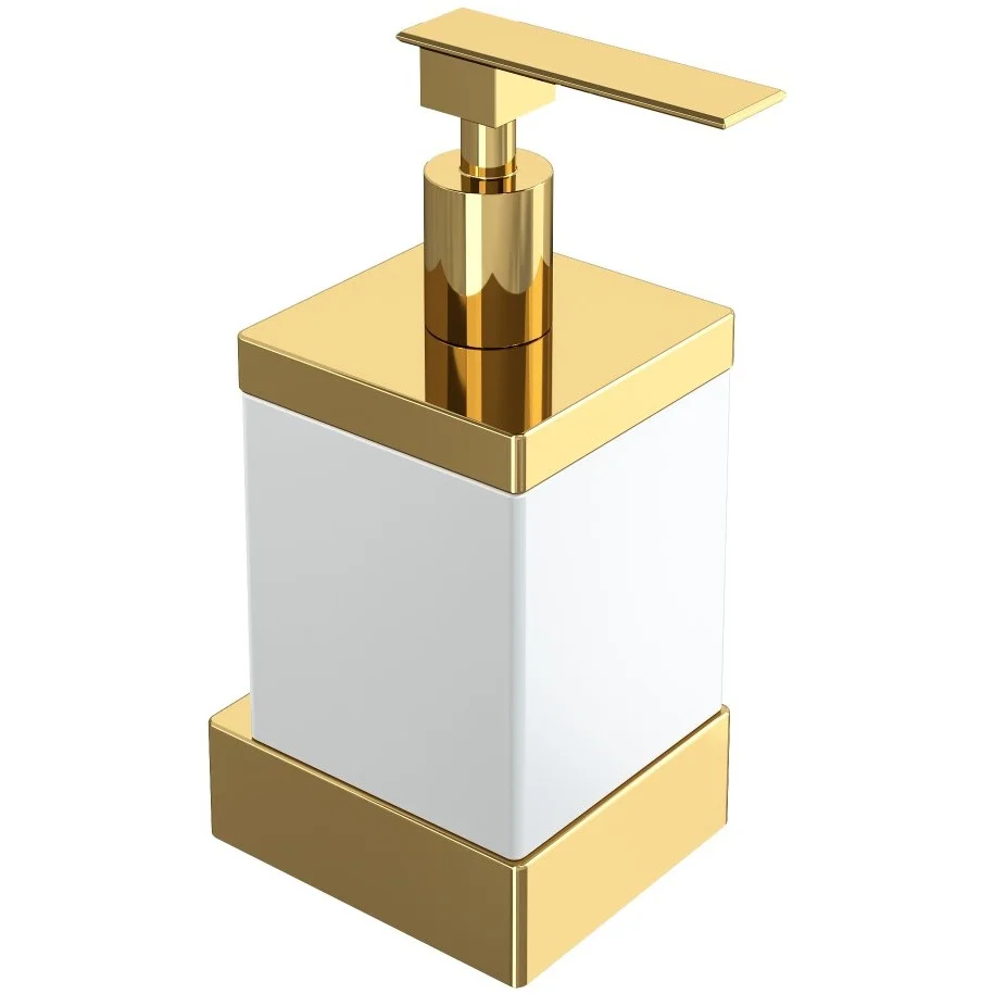 Диспенсер настенный Boheme Qubic Gold, 10727-G