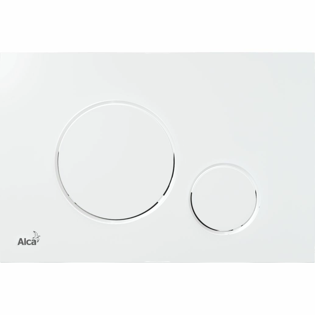 Кнопка управления Alca белый глянец M670