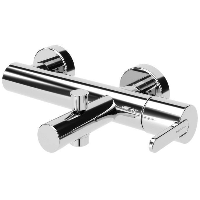 Смеситель для ванны с душевым гарнитуром Bruma Leaf 167 030 1CR Chrome, 1670301CR