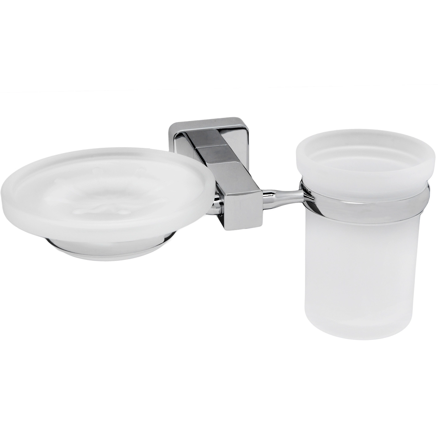 Держатель стакана и мыльницы WasserKRAFT Lippe, K-6526