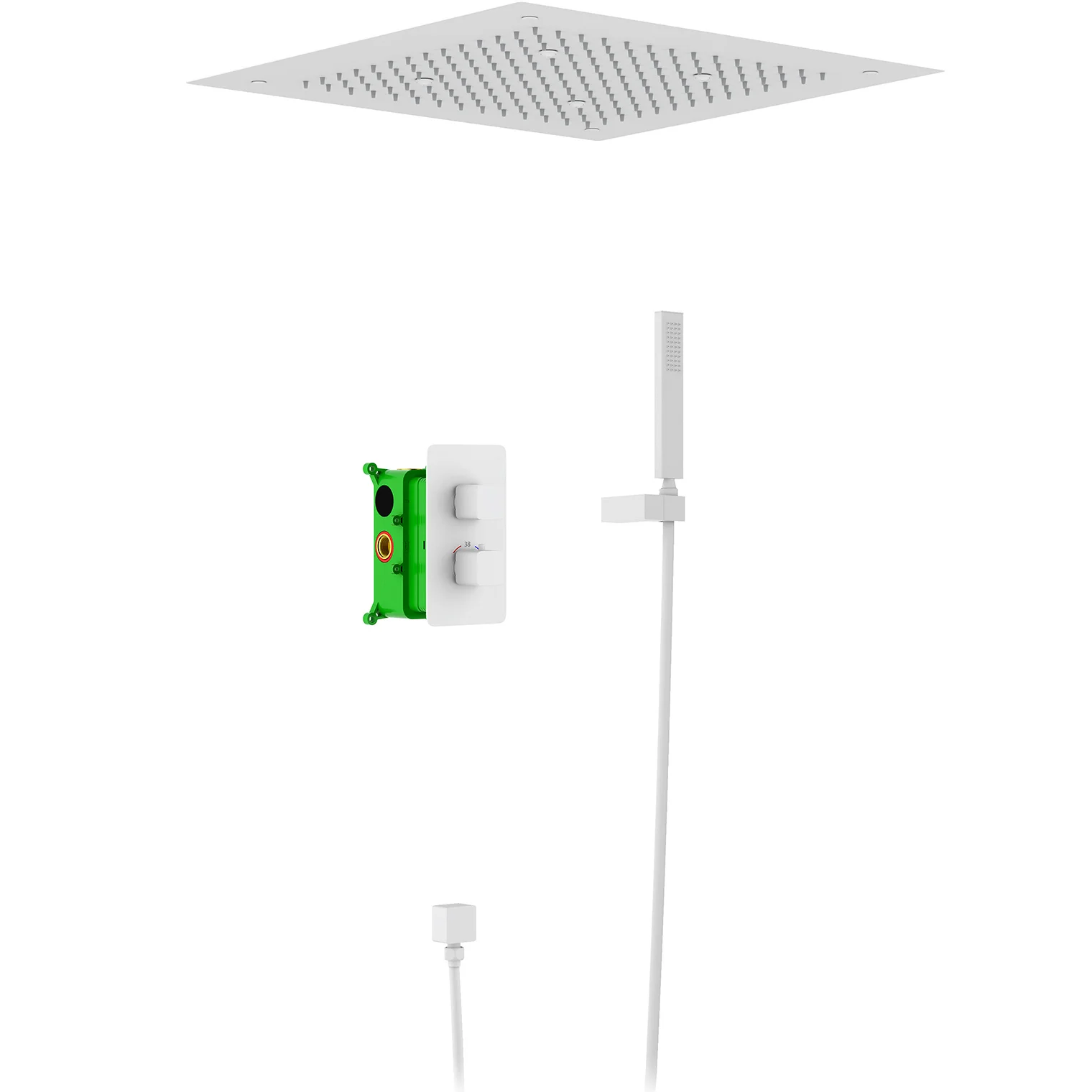 Душевая система Timo Petruma Matte White, SX-5029/16SM