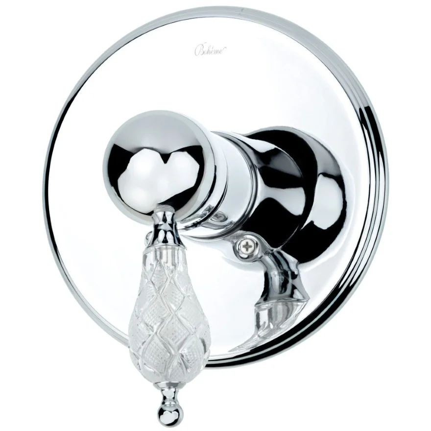 Смеситель встроенный Boheme Crystal Chrome, 265-CRST