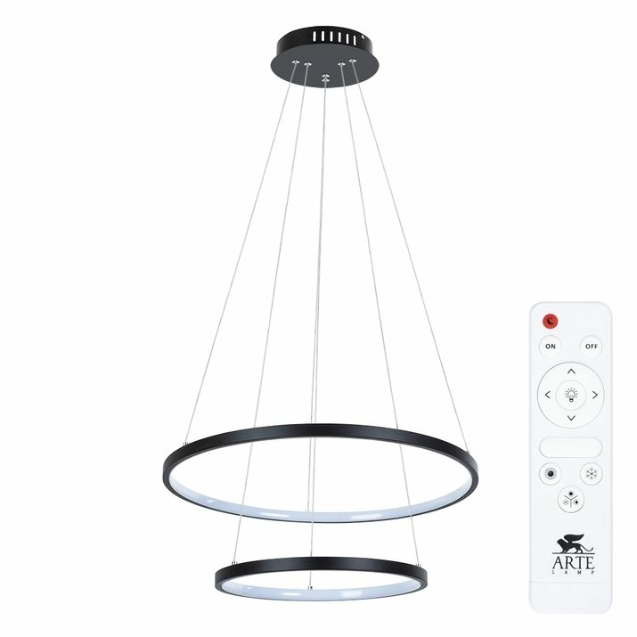 Подвесная люстра Arte Lamp Frodo, A2197SP-2BK