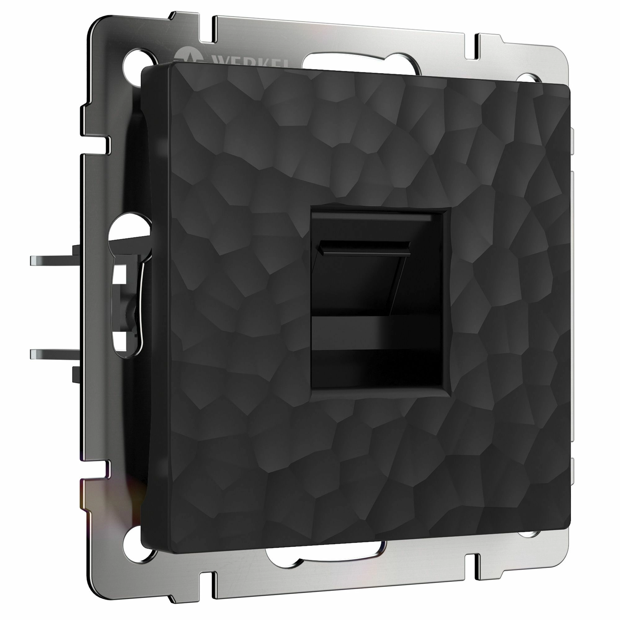 Розетка Ethernet RJ-45 Werkel Hammer W1281008 (черный)