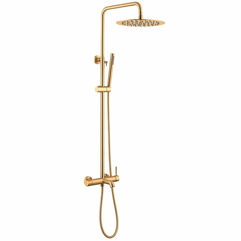 Стойка для душа Boheme Uno Matt Gold, 468-MG