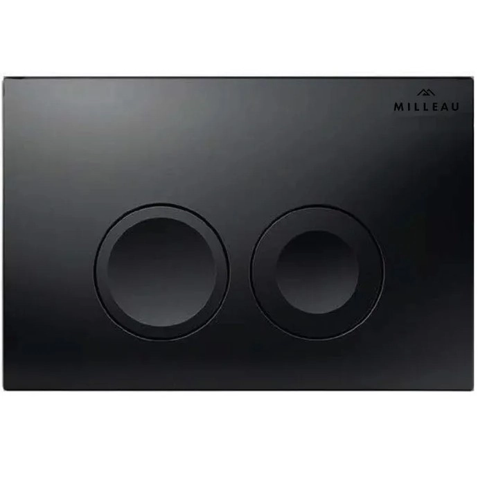 Кнопка смыва Milleau Nuage черная, MR0425K-A7.12