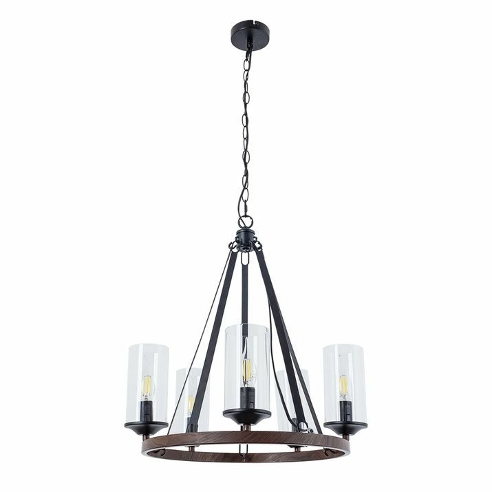Подвесная люстра Arte Lamp Dalim, A7014SP-5BK