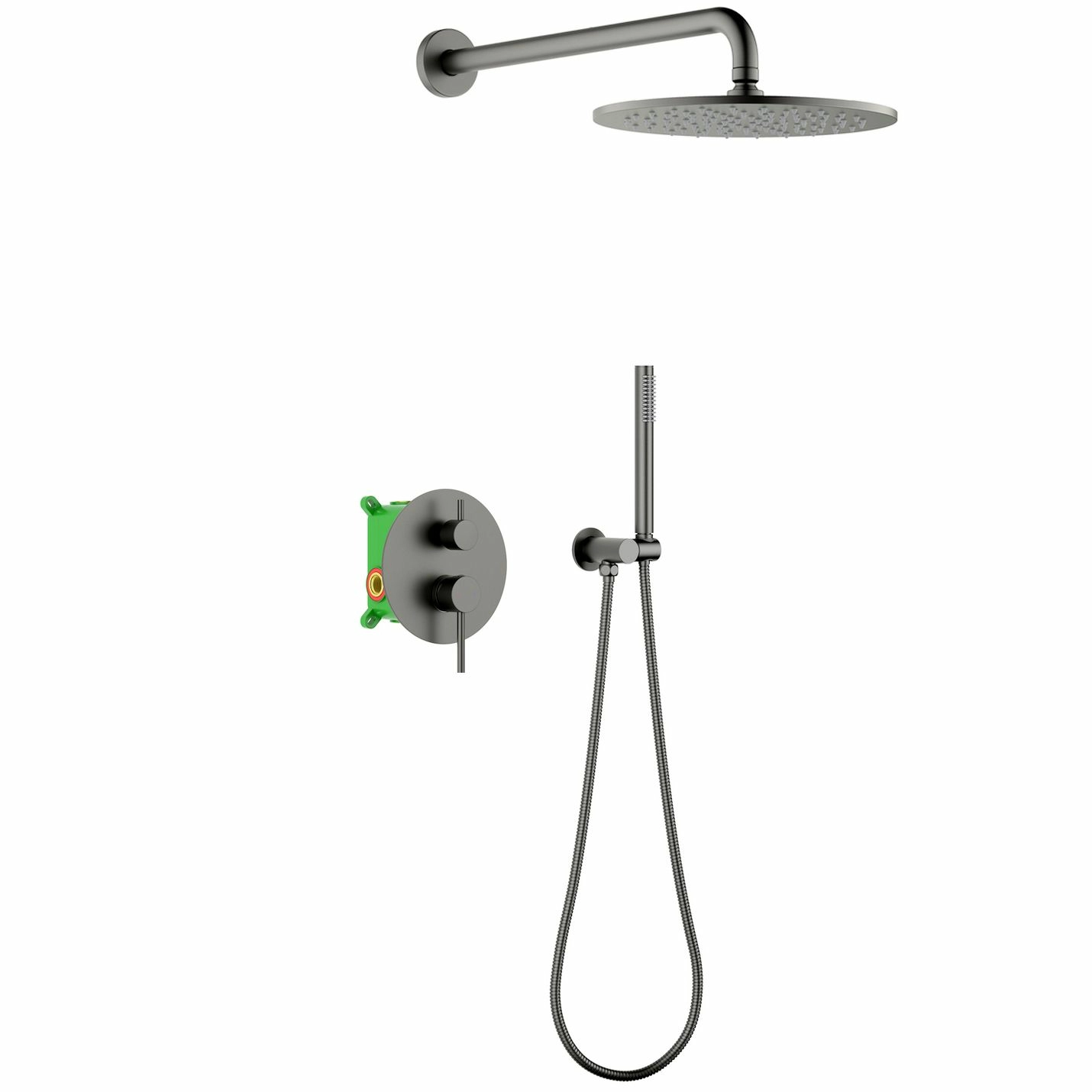 Душевая система встроенная Timo Saona Black Gold, SX-2369/18SM