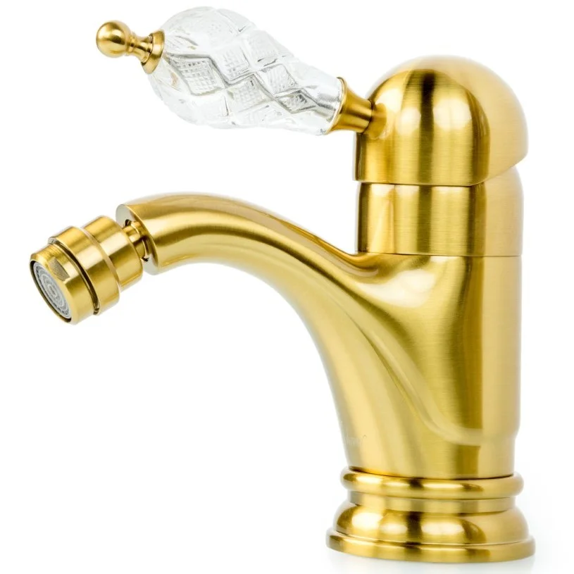 Смеситель для биде Boheme Crystal Bronze, 306